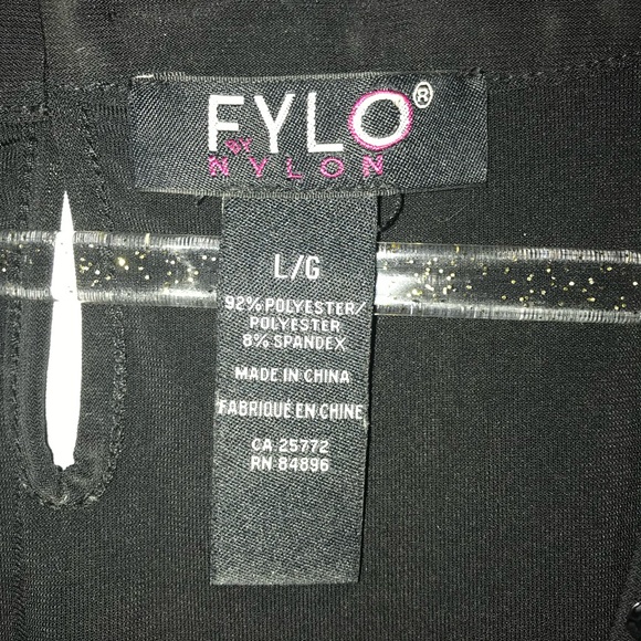 Nice black tank top with black sequins - Picture 5 of 5